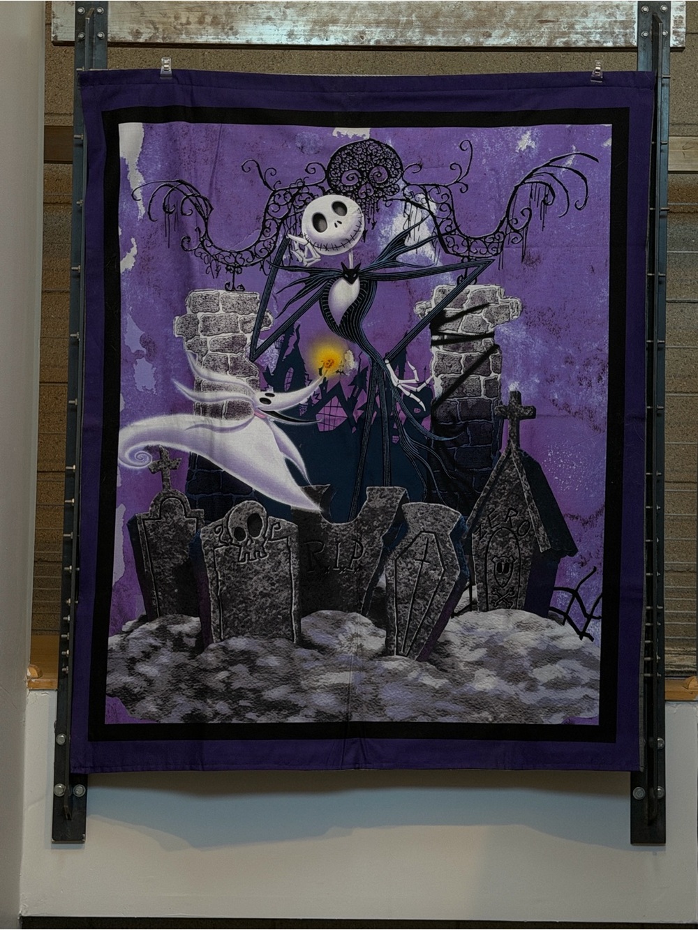 Jack Skellington Tapestry - Handmade
